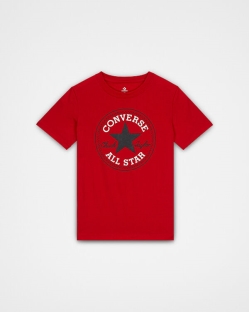 Converse Core Chuck Patch Erkek Çocuk Tişört Kırmızı | 6250978-Türkiye